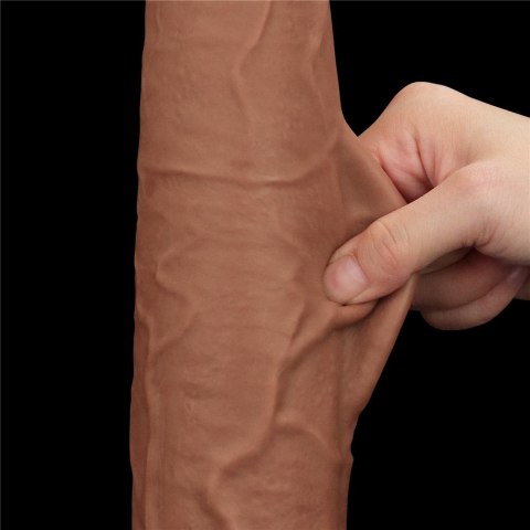 13.5'' KING SIZED SLIDING SKIN DUAL LAYER DONG