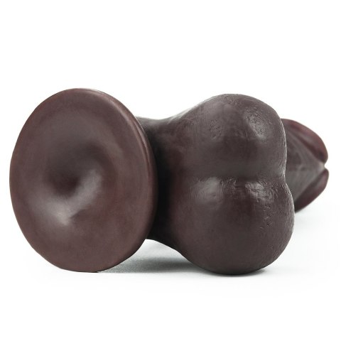 7.8'' SLIDING SKIN DUAL LAYER DONG - WHOLE TESTICLE
