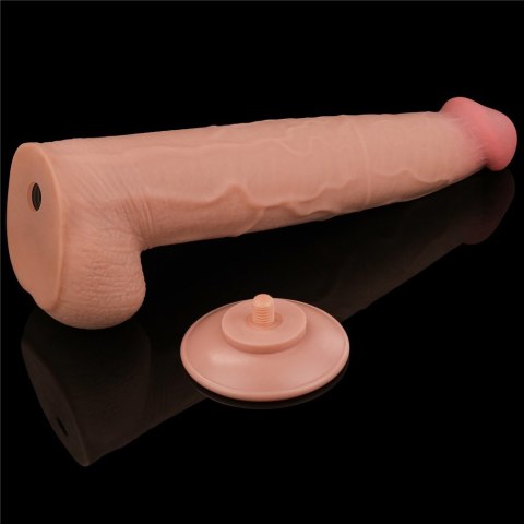 DILDO 13.5'' KING SIZED SLIDING SKIN DUAL LAYER DONG