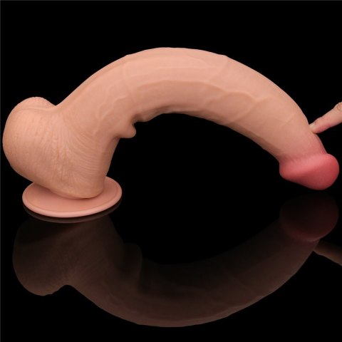 DILDO 13.5'' KING SIZED SLIDING SKIN DUAL LAYER DONG