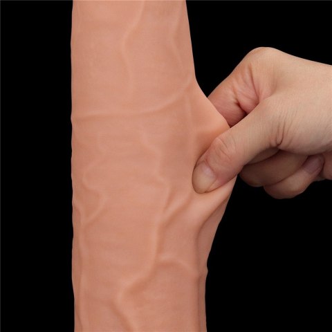 DILDO 13.5'' KING SIZED SLIDING SKIN DUAL LAYER DONG