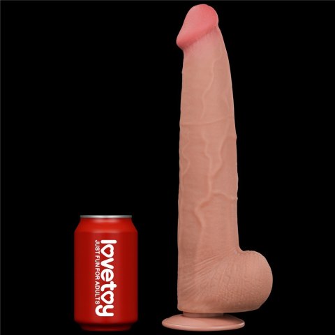 DILDO 13.5'' KING SIZED SLIDING SKIN DUAL LAYER DONG