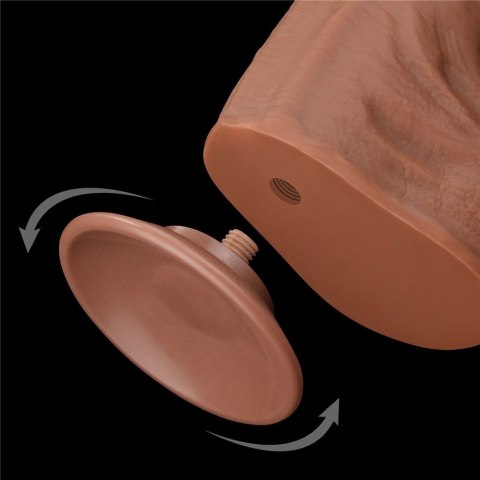 DILDO 14'' KING SIZED SLIDING SKIN DUAL LAYER DONG