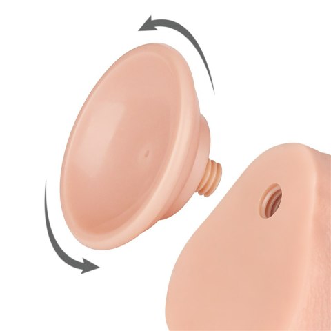 DILDO 8.5'' SLIDING SKIN DUAL LAYER DONG
