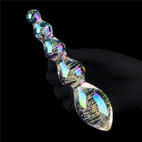 DILDO GLOW-IN-THE-DARK TWILIGHT GLEAM GLASS