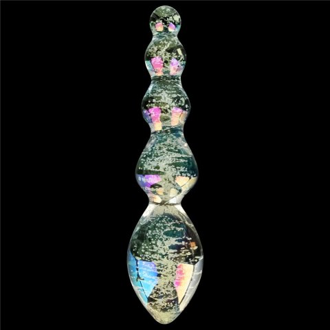 DILDO GLOW-IN-THE-DARK TWILIGHT GLEAM GLASS