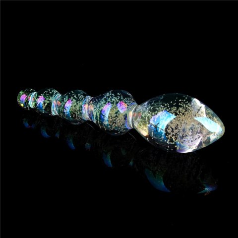 DILDO GLOW-IN-THE-DARK TWILIGHT GLEAM GLASS