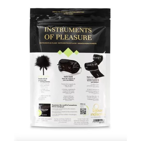 ZESTAW BDSM BIJOUX INSTRUMENTS OF PLEASURE - PURPLE