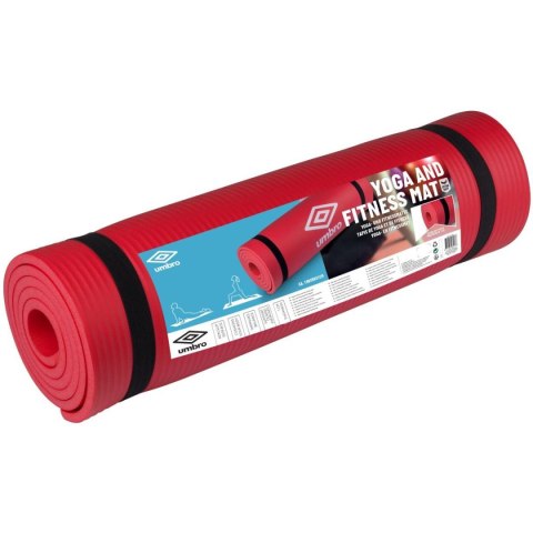 MATA FITNESS NBR ANTYPOŚLIZGOWA 190x58x1CM RÓŻOWA UMBRO