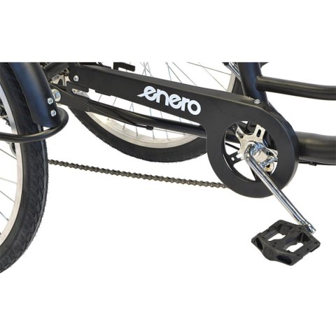 ROWER 3-KOŁOWY 24 CZARNY SHIMANO 6-biegowy