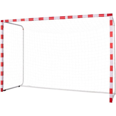 SIATKA DO BRAMKI 300x160x90CM BIAŁO-CZERWONA ENERO