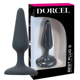 Korek analny, smukły, wąski. silikonowy. Korek Best Plug S
