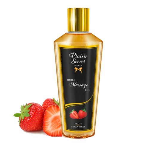 Olejek do masażu erotycznego o zapachu truskawek Massage Oil STRAWBERRY Olejek do masażu erotycznego o zapachu truskawek Massage Oil STRAWBERRY