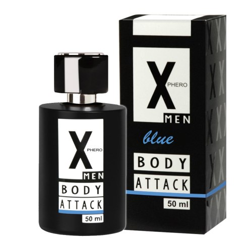 Perfumy męskie o elektryzującym zapachu. Feromony uwodzą. ATACK BLUE
