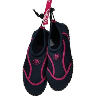 BUTY DO WODY DAMSKIE GRANATOWO RÓŻOWE R.41