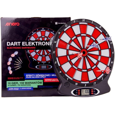 DART ELEKTRONICZNY ENERO 43CM CZERWONY