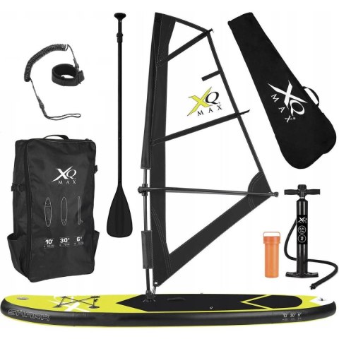ZESTAW - DESKA SUP 150KG DMUCHANA SURF 305x76x15CM Z ŻAGLEM