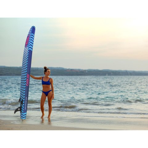 ZESTAW - DESKA SUP DMUCHANA ENERO 320x76x15CM NAVY