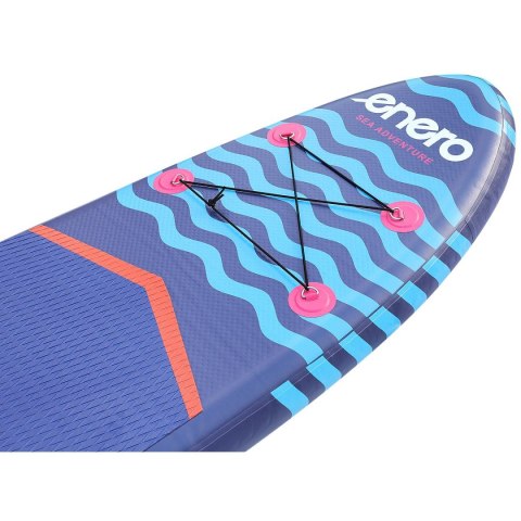 ZESTAW - DESKA SUP DMUCHANA ENERO 320x76x15CM NAVY