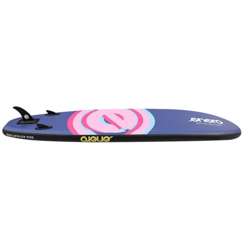 ZESTAW - DESKA SUP DMUCHANA ENERO 320x76x15CM PURPLE