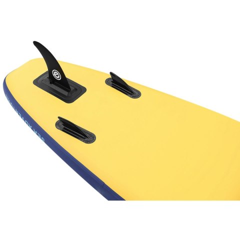 ZESTAW - DESKA SUP DMUCHANA ENERO 320x76x15CM YELLOW