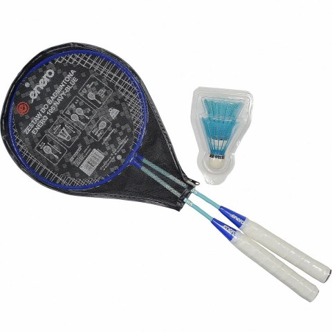 ZESTAW DO BADMINTONA W POKROWCU NAVY BLUE ENERO 105