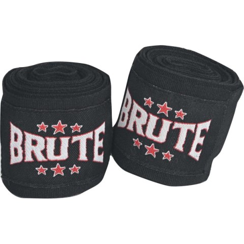 BANDAŻE OWIJKI BOKSERSKIE BRUTE 2SZT CZARNY