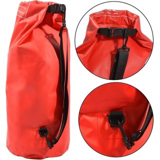 TORBA PLECAK WOREK WODOSZCZELNY 30L CZERWONY