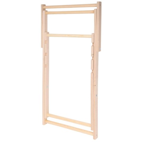 LEŻAK DREWNIANY CLASSIC SZARY