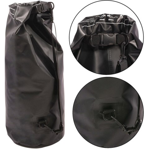 TORBA PLECAK WOREK WODOSZCZELNY 30L CZARNY