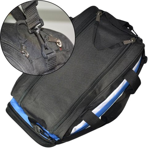 TORBA SPORTOWA MASITA 6015 NIEBIESKO- CZARNA