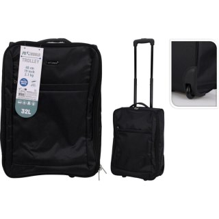 WALIZKA PODRÓŻNA KABINOWA 32L BLACK PROWORLD