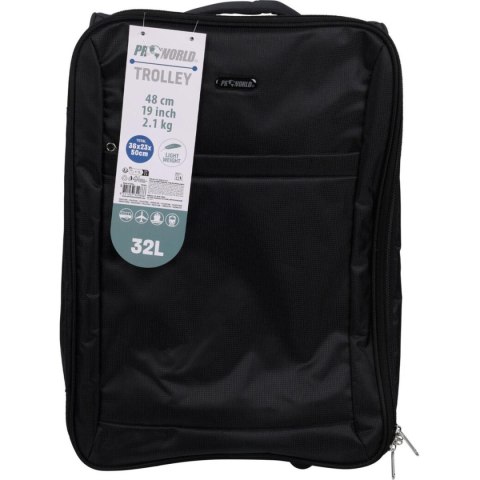 WALIZKA PODRÓŻNA KABINOWA 32L BLACK PROWORLD