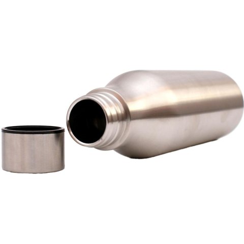 BUTELKA TERMICZNA BIDON TERMOS TURYSTYCZNY 450ML SREBRNY