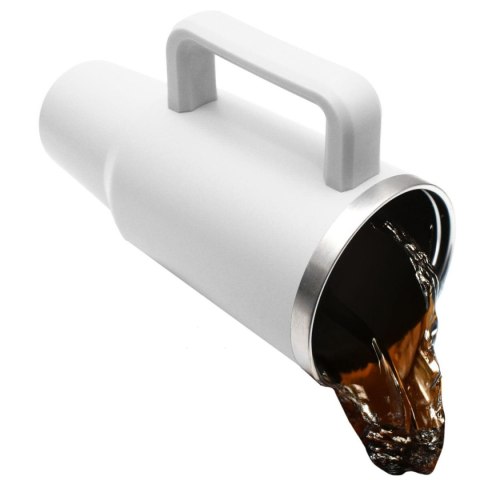 KUBEK TERMICZNY TURYSTYCZNY EXCELLENT HOUSEWARE 1200ML BIAŁY