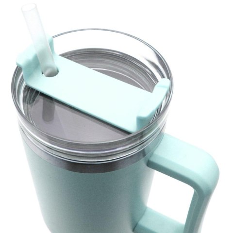KUBEK TERMICZNY TURYSTYCZNY EXCELLENT HOUSEWARE 1200ML MIĘTOWY