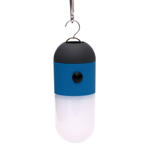 LATARKA LAMPA CAMPING 2W1 LED NIEBIESKA REDCLIFFS