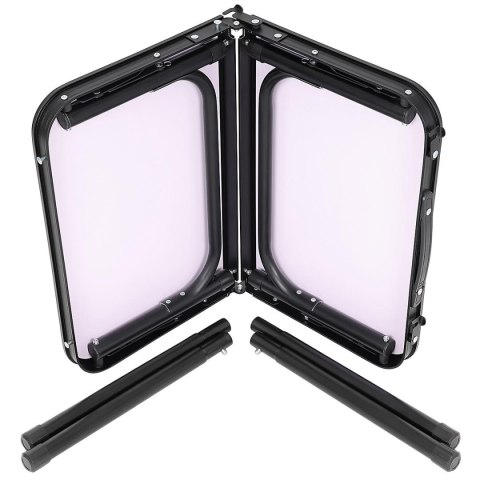 STOLIK TURYSTYCZNY SKŁADANY KEMPINGOWY 60X45X25-56CM DREWNO