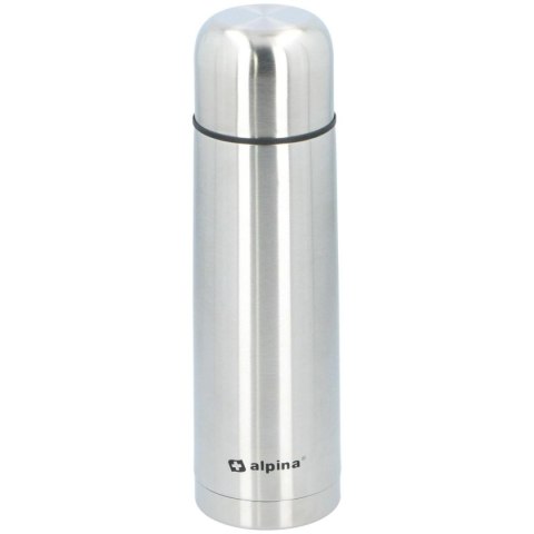 TERMOS TERMICZNY TURYSTYCZNY ALPINA 750ML SREBRNY