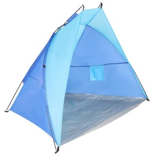 NAMIOT OSŁONA PLAŻOWA SUN 200x100x105cm NIEBIESKO-GRANATOWY ENERO CAMP