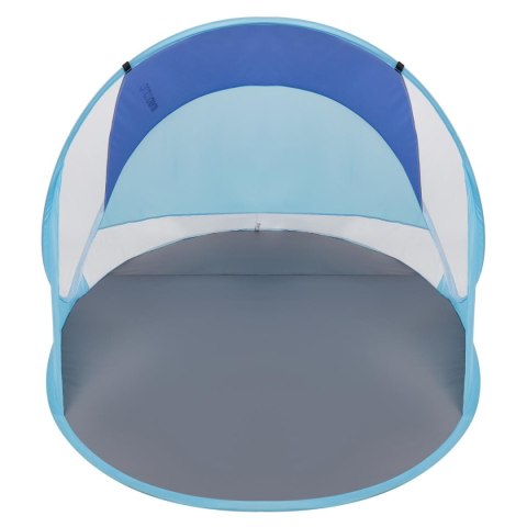 NAMIOT PARAWAN PLAŻOWY SAMOROZKŁADAJĄCY 190X120X90/70CM NIEBIESKI POP-UP