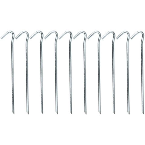 ŚLEDZIE DO NAMIOTU 23CM KPL. 10SZT METAL REDCLIFFS