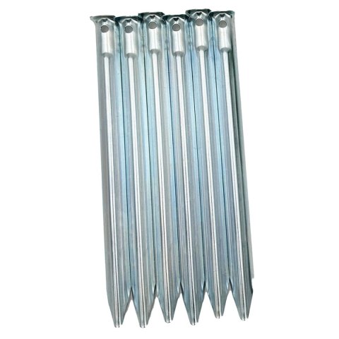 ŚLEDZIE DO NAMIOTU 23CM KPL.6SZT METAL