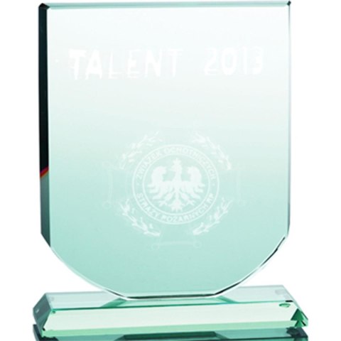Trofeum szklane grawerowane 3D z etui Trofeum szklane grawerowane 3D z etui