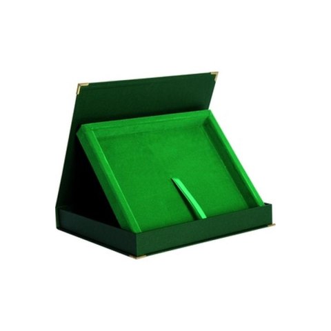 Etui z tworzywa sztucznego poziome w kolorze zielonym - na deskę 305x230 Etui z tworzywa sztucznego poziome w kolorze zielonym - na deskę 305x230
