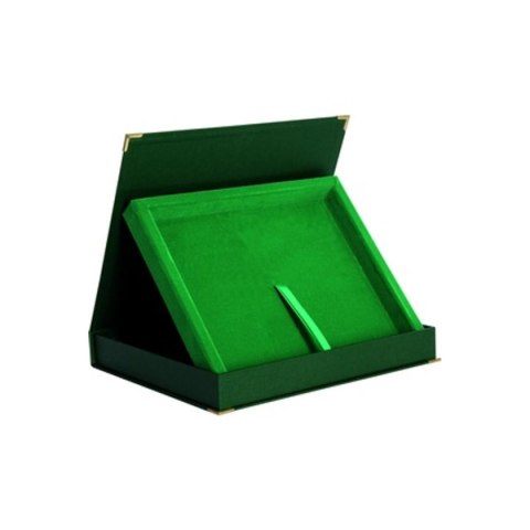 Etui z tworzywa sztucznego poziome w kolorze zielonym - na deskę 305x230 Etui z tworzywa sztucznego poziome w kolorze zielonym - na deskę 305x230