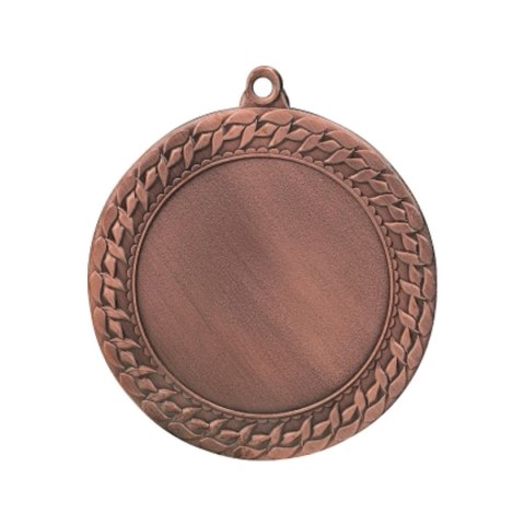Medal brązowy ogólny z miejscem na emblemat 50 mm - medal stalowy Medal brązowy ogólny z miejscem na emblemat 50 mm - medal stalowy