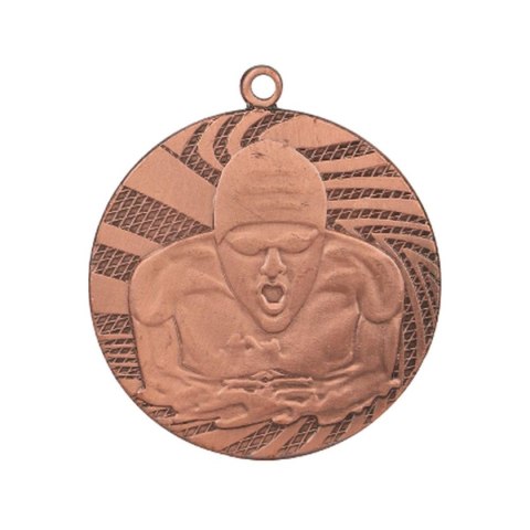 Medal brązowy - pływanie - medal stalowy Medal brązowy - pływanie - medal stalowy