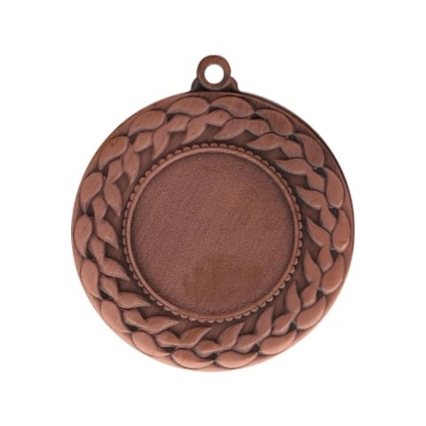 Medal brązowy z miejscem na emblemat 25 mm - medal stalowy Medal brązowy z miejscem na emblemat 25 mm - medal stalowy