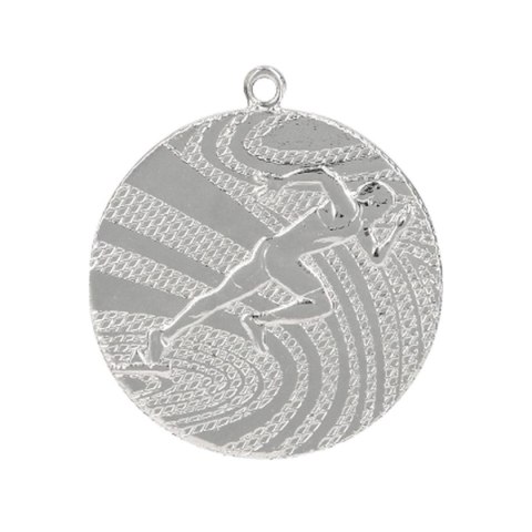 Medal srebrny - biegi - medal stalowy Medal srebrny - biegi - medal stalowy